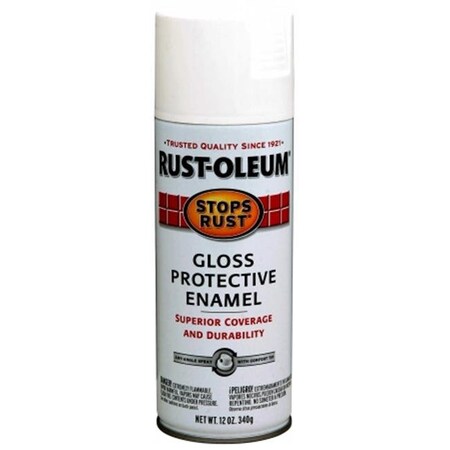 Zinsser Rustoleum 7792 830 White Gloss Protective Enamel 7792 830